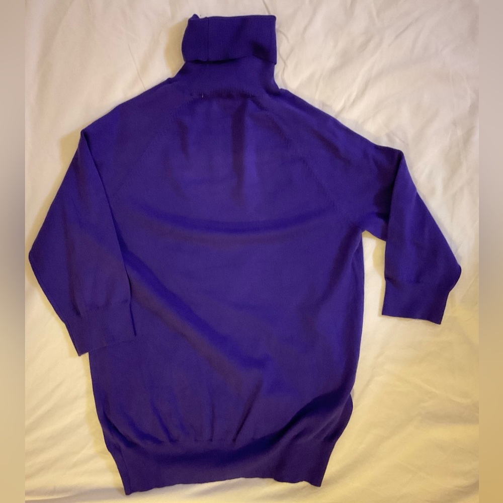Zara Purple Turtle Neck - Picture 4 of 5